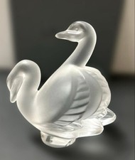 Figurine Lalique Deux Cygnes