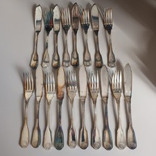 lot couverts métal argenté