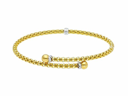 Bracelet jaune blanc ou - or,