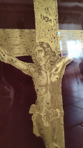 Ancien tableau croix - ancien,