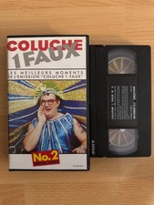 VHS / CASSETTE VIDEO COLUCHE 1 FAUX