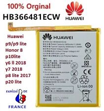 ORIGINALE BATTERIE HUAWEI HB366481ECW Y6 2018 / Y7 2018 / P8 P9 P10 P20 lite