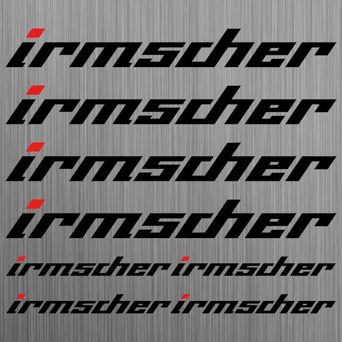 Irmscher autocollant sticker - irmscher,
