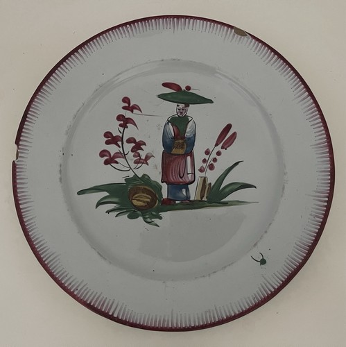 Ancienne assiette faience - en,