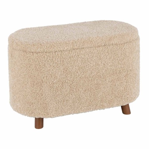 Pouf coffre de rangement - pouf,