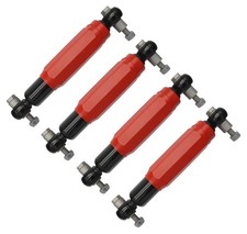 4x Kit Amortisseurs de Roue Rouge 2000 3500kg Remorque Axis pour Al-Ko Octogone