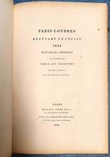 1838 Paris-Londres Souvenir