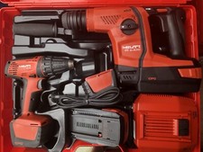 KIT HILTI PERFORATEUR/BURINEUR TE6-A36 + VISSEUSE SFC22A RECONDITIÖNNÉ