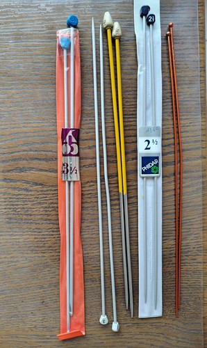 Lot paires aiguilles - paires,