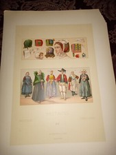 1888 Color Chromolithograph