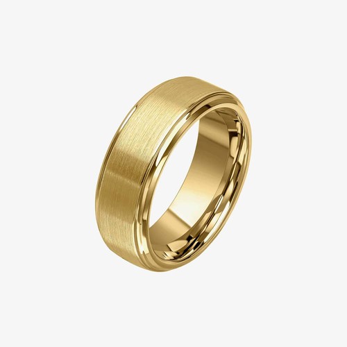 Bague tungstène plaqué - tungstène,