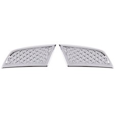 Paupière de phare chromée