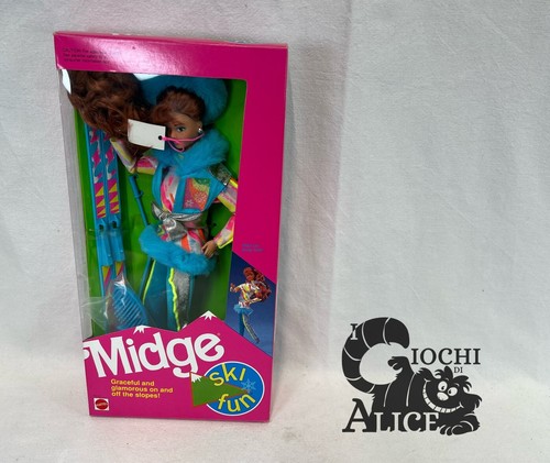 Mattel barbie 1990 midge - mattel, ski