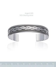 Bracelet Jonc Esclave Tressé