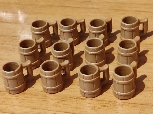 Playmobil x12 pots vin - playmobil,