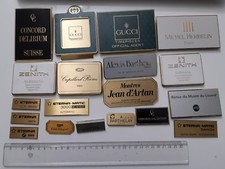 Plaques horlogeres zenith - 19,