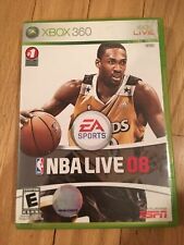 EA SPORTS NBA LIVE 08 - XBOX 360 - COMPLETE W/MANUAL - FREE S/H (V)