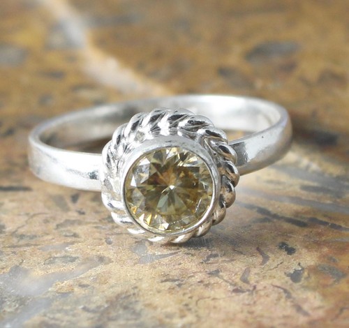 Bague solitaire diamant - bague,