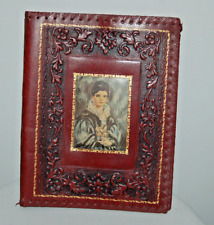 Ancienne liseuse ,couverture de livre ,porte document ,décoration bureau