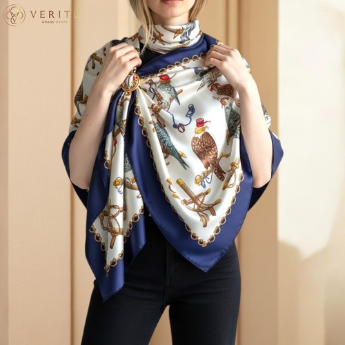 Rare vintage foulard soie - vintage,