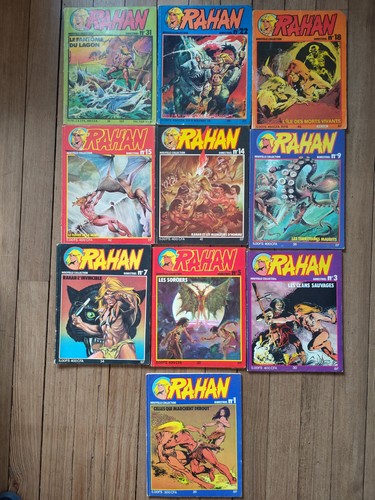Rahan nouvelle collection lot - rahan,