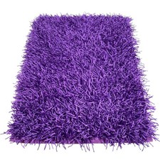 Tapis shaggy violet lilas - violet,
