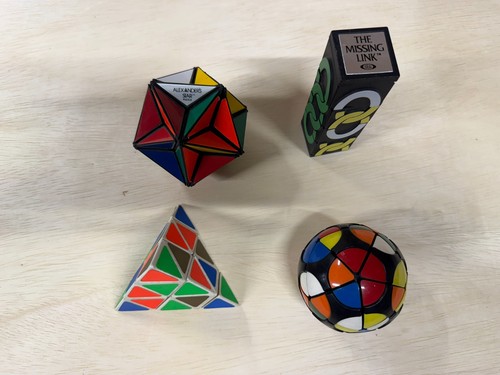 Rubik cube type puzzles - rubik's,