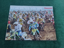 KAWASAKI KX60/80/125/250/500  prospectus brochure catalogue dépliant  catalog