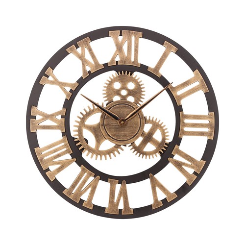 Horloge murale engrenages - horloge,