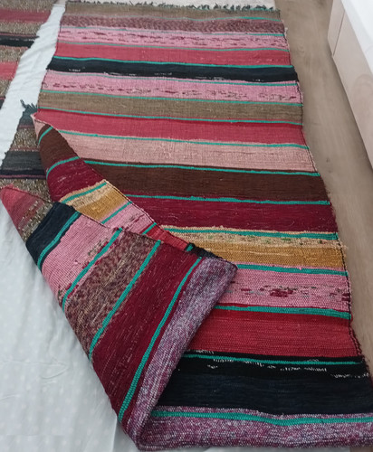 Tapis coureur turc - de, vintage