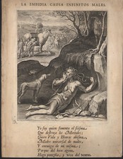 1733 Gravure Emblême Médusa