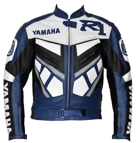 Yamaha veste motard cuir - veste,
