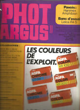 "PHOT ARGUS" N°127 HANIMEX AMPHIBIAN / LEICA R4-S /OLYMPUS TRIP-AF / NIKON FG-20