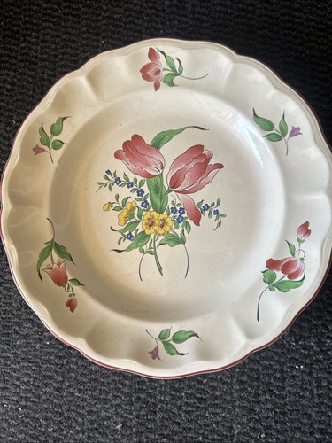 Ancien plat rond - ancien,