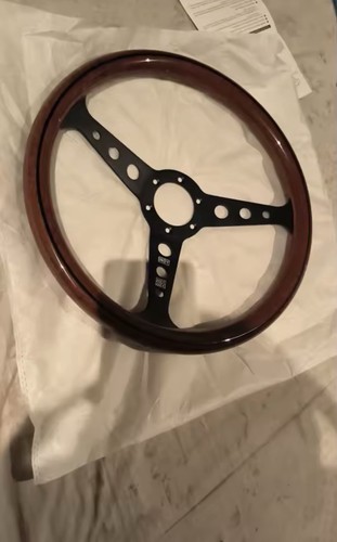 Vintage ancien volant - volant, bois