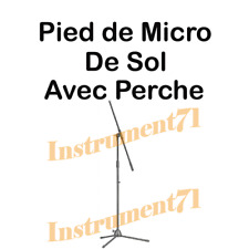 Pied de MICRO avec Perche Embase Pliable 