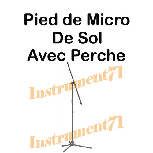 Pied micro avec perche - pied,