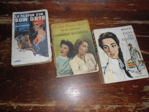 Voir lot 3 - anciens, romans