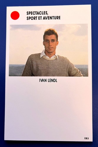Tennis ivan lendl - ivan, card
