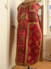  Ensemble Chasuble Romaine Etole et voile de calice