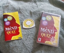 Mind Quiz Musclez Votre Cerveau PSP Complet Boîte UMD Manuel Testé Fonctionnel