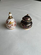 2 anciennes fioles à parfum