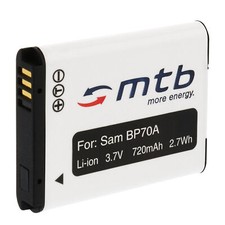 Batterie EA-BP70A BP-70A pour Samsung PL20, PL80, PL90, PL100, PL120, PL170