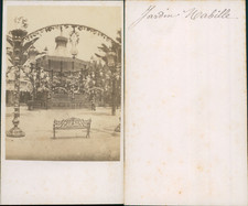 France, Paris, Jardin Mabille, Kiosque à musique, bas des Champs-Elysées, circa 