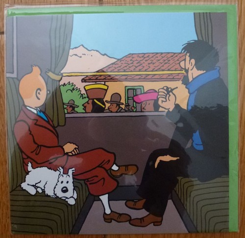 Carte volets tintin haddock - carte, 2