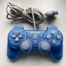 Manette Translucide Bleue Sony Playstation 1 Ps1 Ps One Officielle SCPH-110