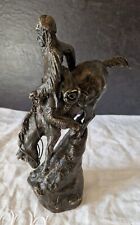 BRONZE REMINGTON FREDERIC SCULPTURE INDIEN A CHEVAL
