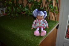 poupee  corolle DOLLIES CHEVEUX MAUVE etat neuf NUMEROS NUQUE