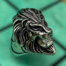 Bague Tête de Lion Homme
