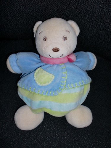 Doudou peluche ours boule - doudou,
